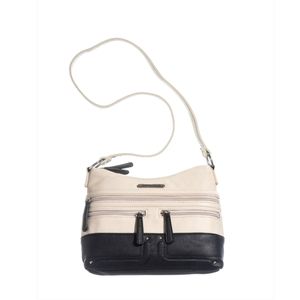 Stone Mountain Travel Boho stone black pebbled crossbody purse